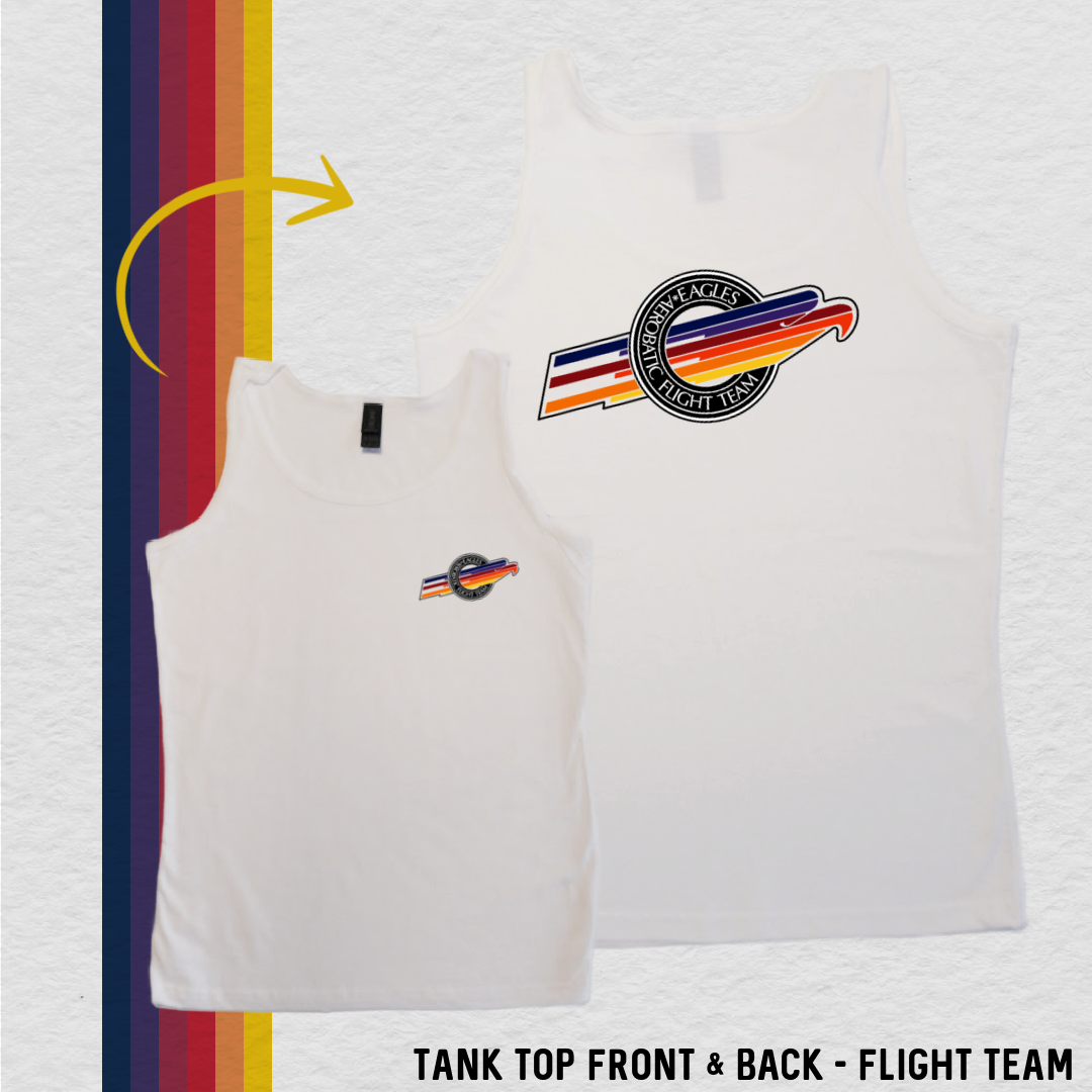 Tank Top: Flight Team (with 6 Back Design Choices)