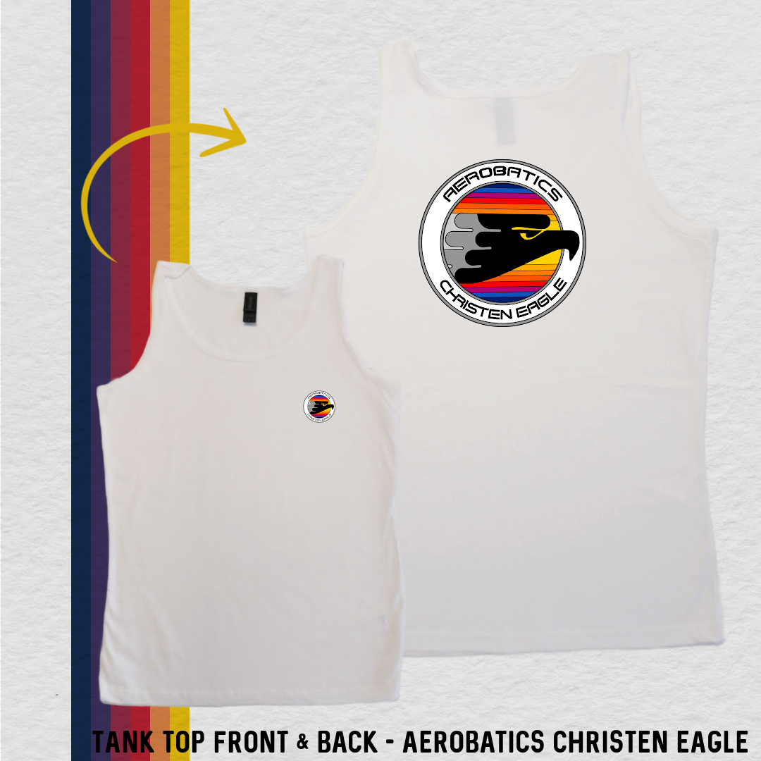 Tank Top: Aerobatics Christen Eagle (with 6 Back Design Choices)
