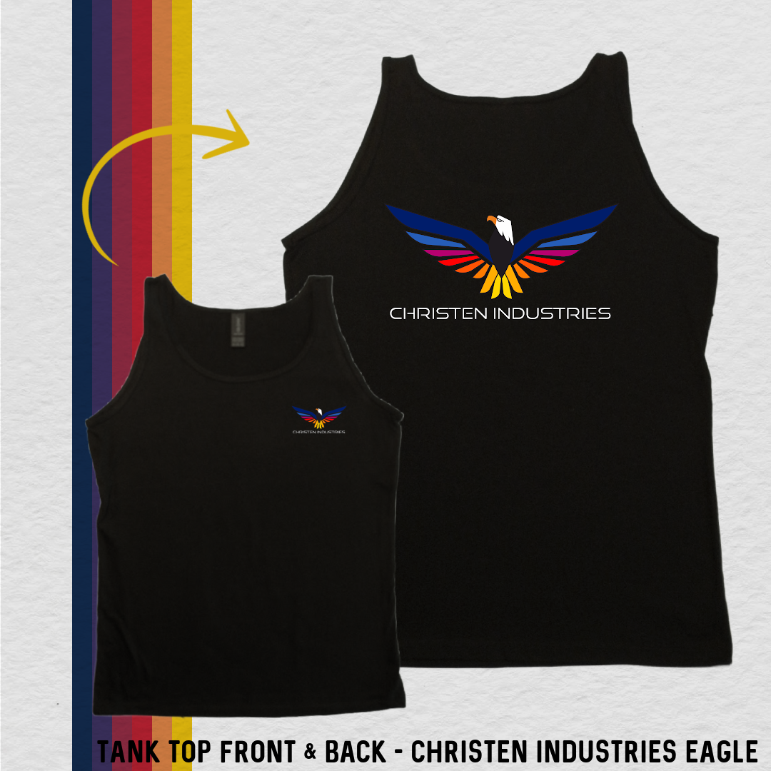 Tank Top: Christen Industries Eagle (with 6 Back Design Choices)