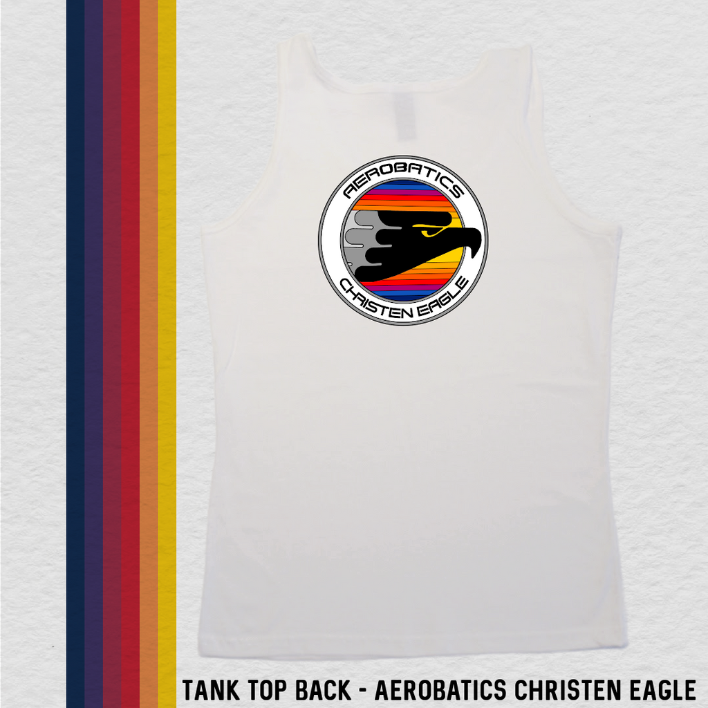 Tank Top: Eagle Profile - CI (with 8 Back Design Choices)
