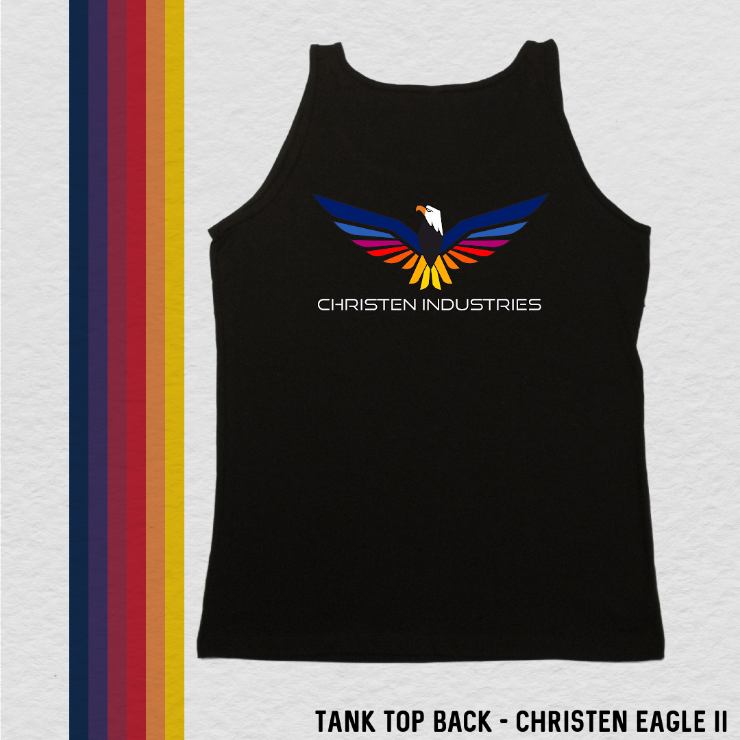 Tank Top: Aerobatics Christen Eagle (with 6 Back Design Choices)