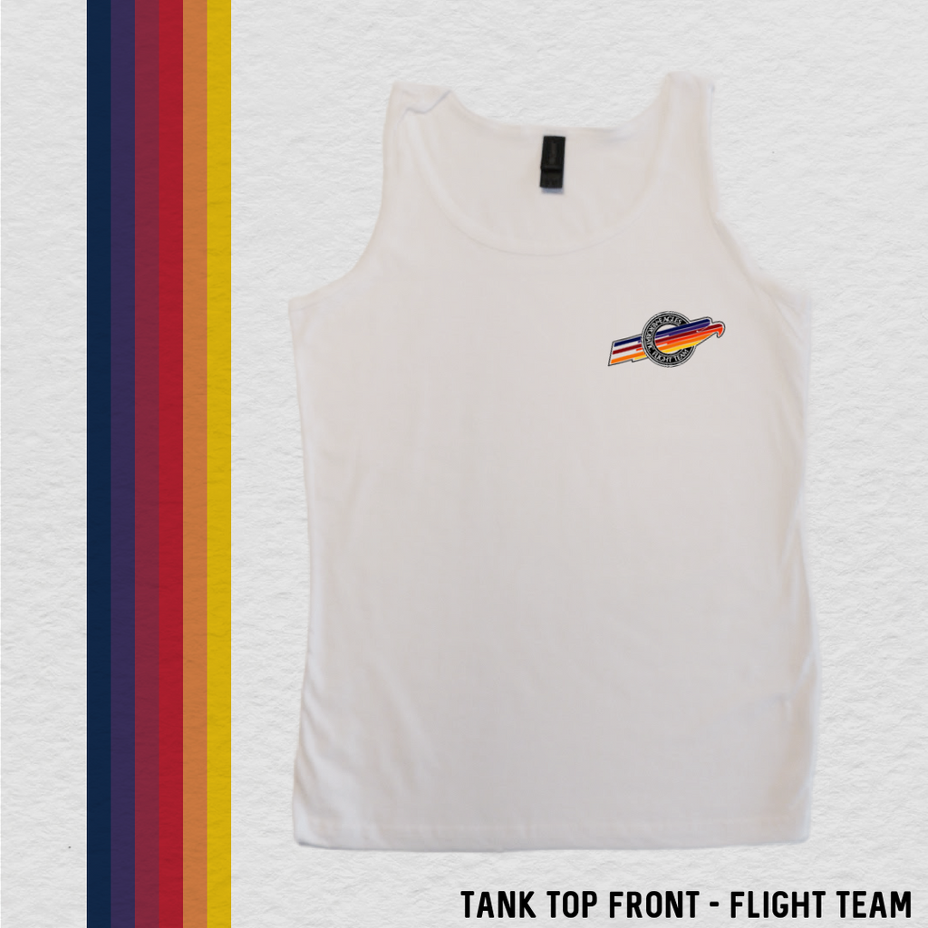 Tank Top: Flight Team (with 8 Back Design Choices)