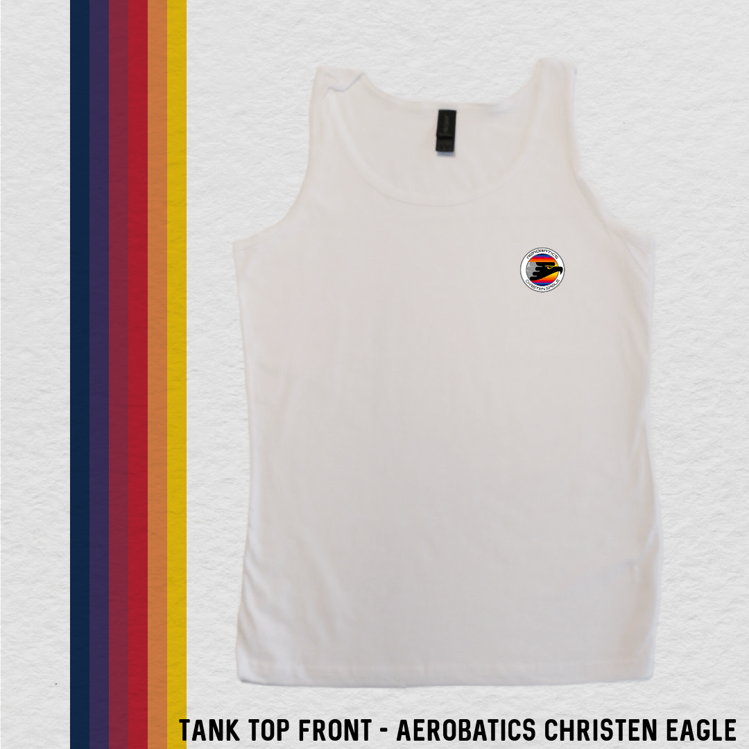 Tank Top: Aerobatics Christen Eagle (with 6 Back Design Choices)