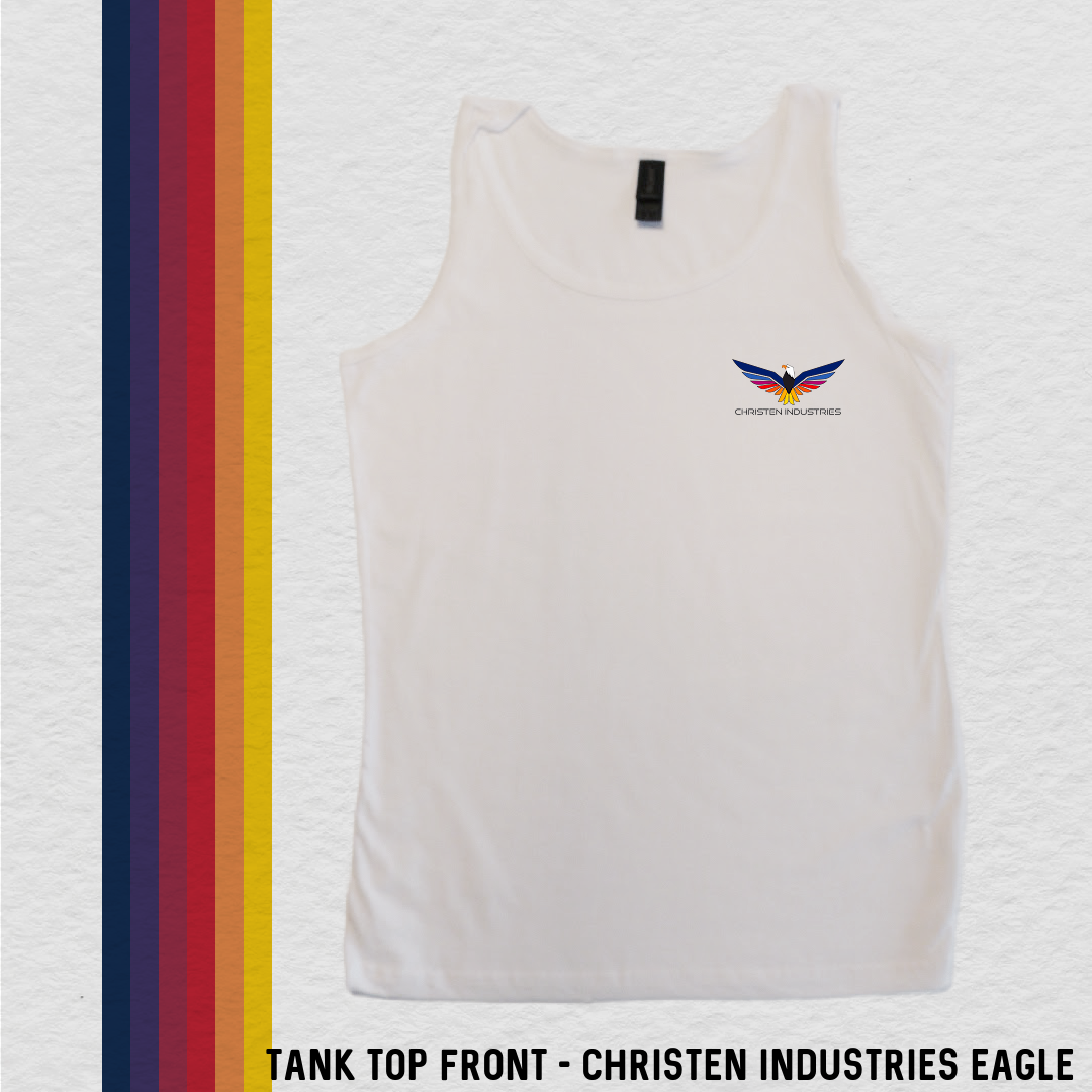 Tank Top: Christen Industries Eagle (with 6 Back Design Choices)