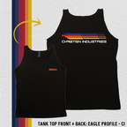Tank Top: Eagle Profile - CI (with 8 Back Design Choices)