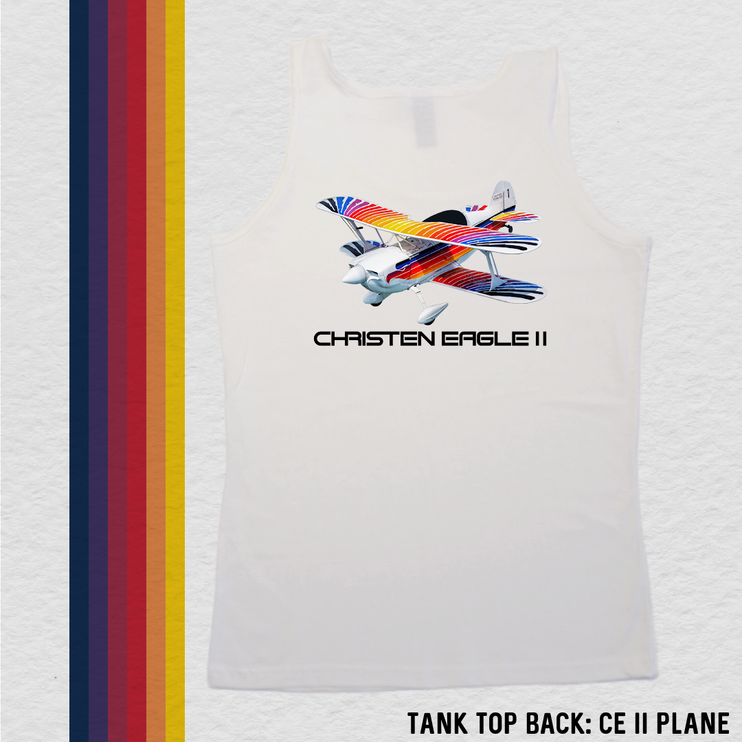 Tank Top: CE II Plane (with 8 Back Design Choices)