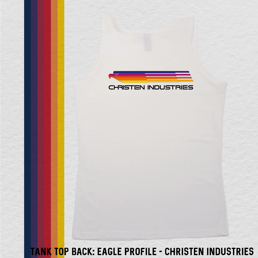 Tank Top: CE II Plane (with 8 Back Design Choices)