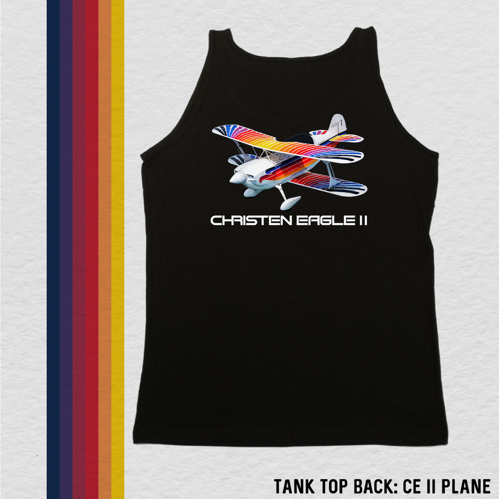 Tank Top: Eagle Profile - CI (with 8 Back Design Choices)