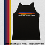 Tank Top: Eagle Profile - CI (with 8 Back Design Choices)