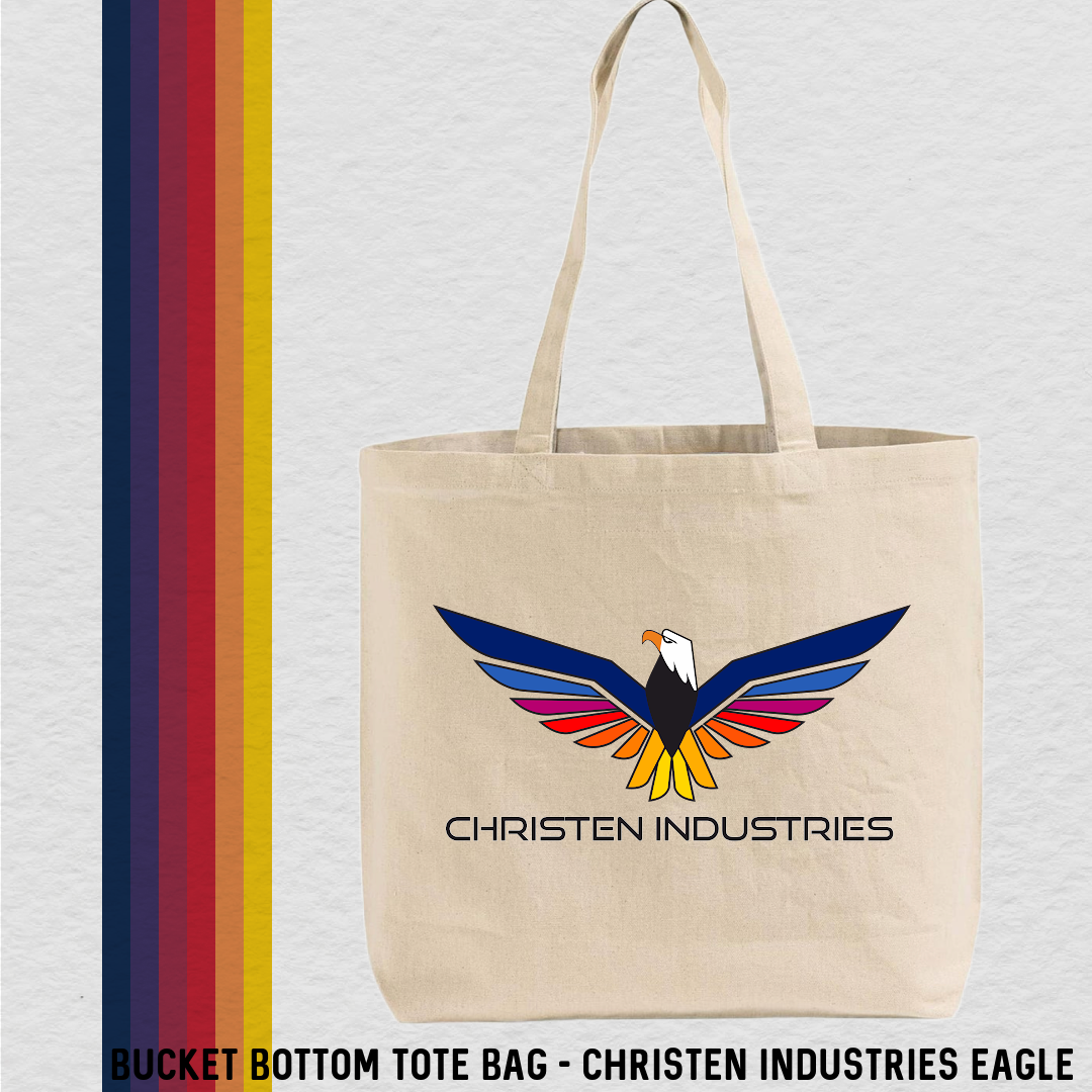 Tote Bag - Bucket Bottom (5 Designs)