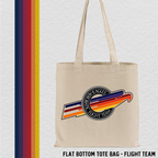 Tote Bag - Flat Bottom (5 Designs)