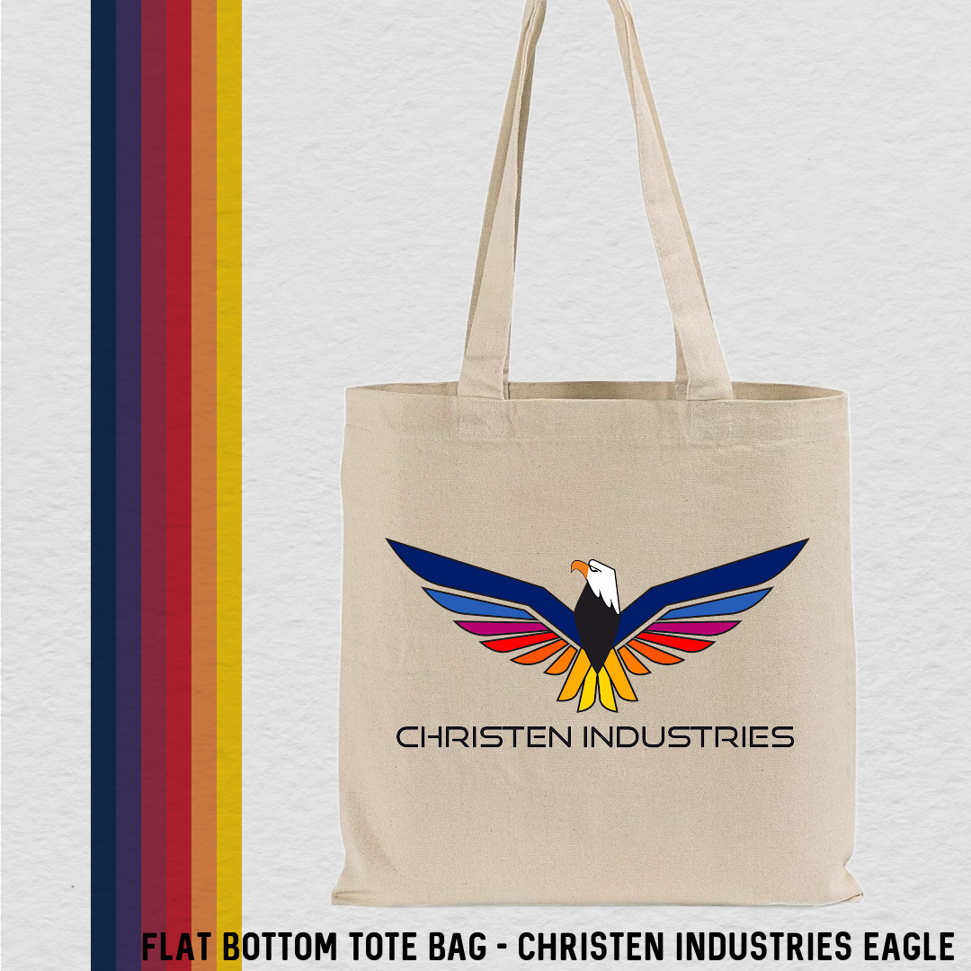 Tote Bag - Flat Bottom (5 Designs)
