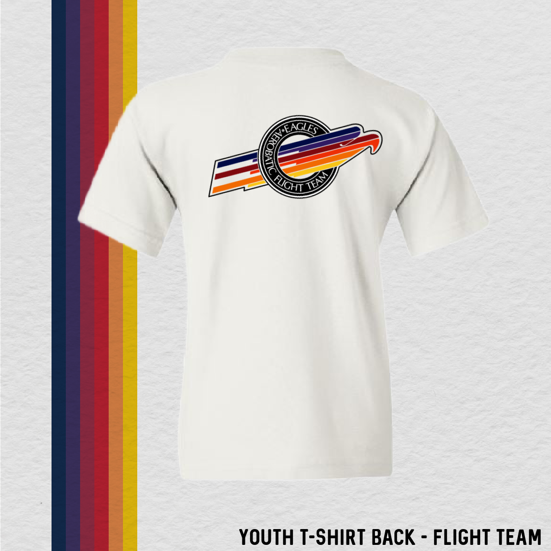 Youth T-Shirt: Aerobatics Christen Eagle (with 6 Back Design Choices)