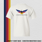 Youth T-Shirt: Christen Eagle II (with 6 Back Design Choices)