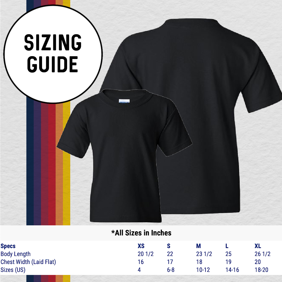 Youth T-Shirt: Christen Eagle II (with 6 Back Design Choices)