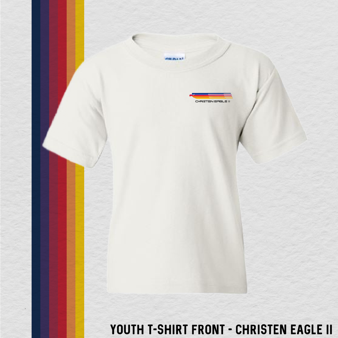 Youth T-Shirt: Christen Eagle II (with 6 Back Design Choices)