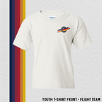 Youth T-Shirt: Flight Team (with 6 Back Design Choices)