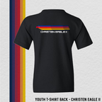 Youth T-Shirt: Christen Eagle II (with 6 Back Design Choices)