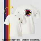 Youth T-Shirt: Aerobatics Christen Eagle (with 6 Back Design Choices)