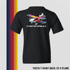 Youth T-Shirt: CE II Plane (with 8 Back Design Choices)