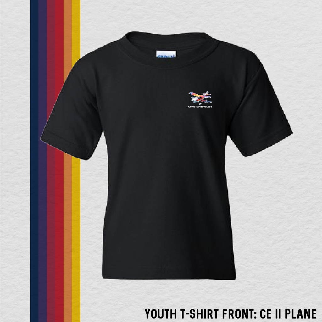 Youth T-Shirt: CE II Plane (with 8 Back Design Choices)