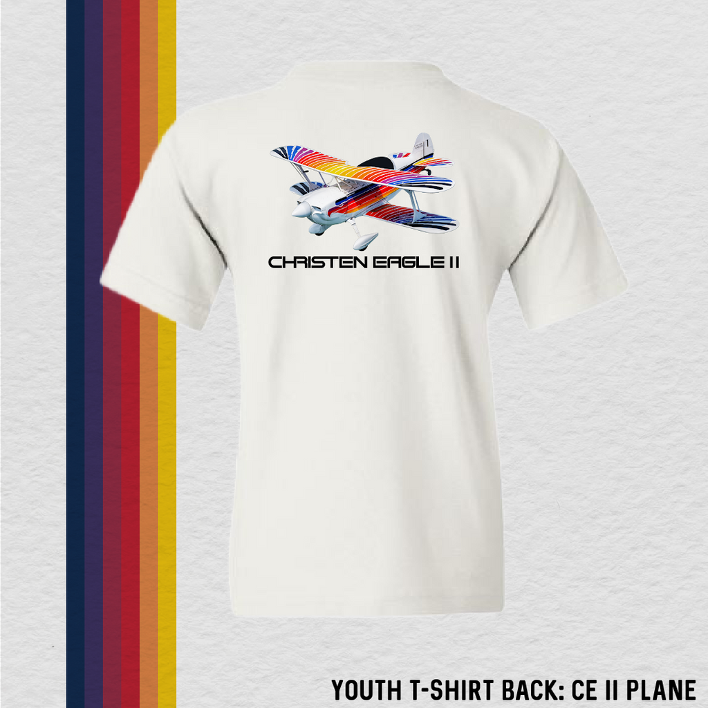 Youth T-Shirt: CE II Plane (with 8 Back Design Choices)