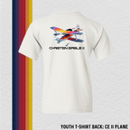 Youth T-Shirt: CE II Plane (with 8 Back Design Choices)