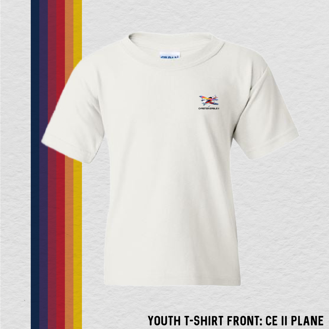 Youth T-Shirt: CE II Plane (with 8 Back Design Choices)