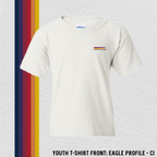 Youth T-Shirt: Eagle Profile - CI (with 8 Back Design Choices)
