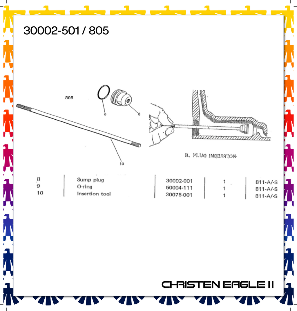 30002-501 (805) Sump Plug Kit