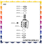 802, 30052-501 Oil Valve assembly