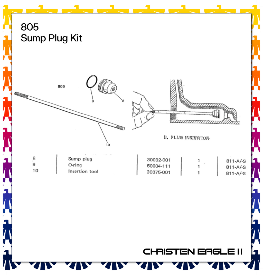 805 Sump Plug Kit