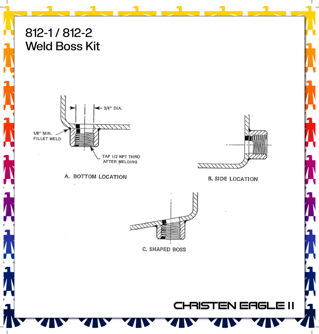 812-1 Weld Boss Kit