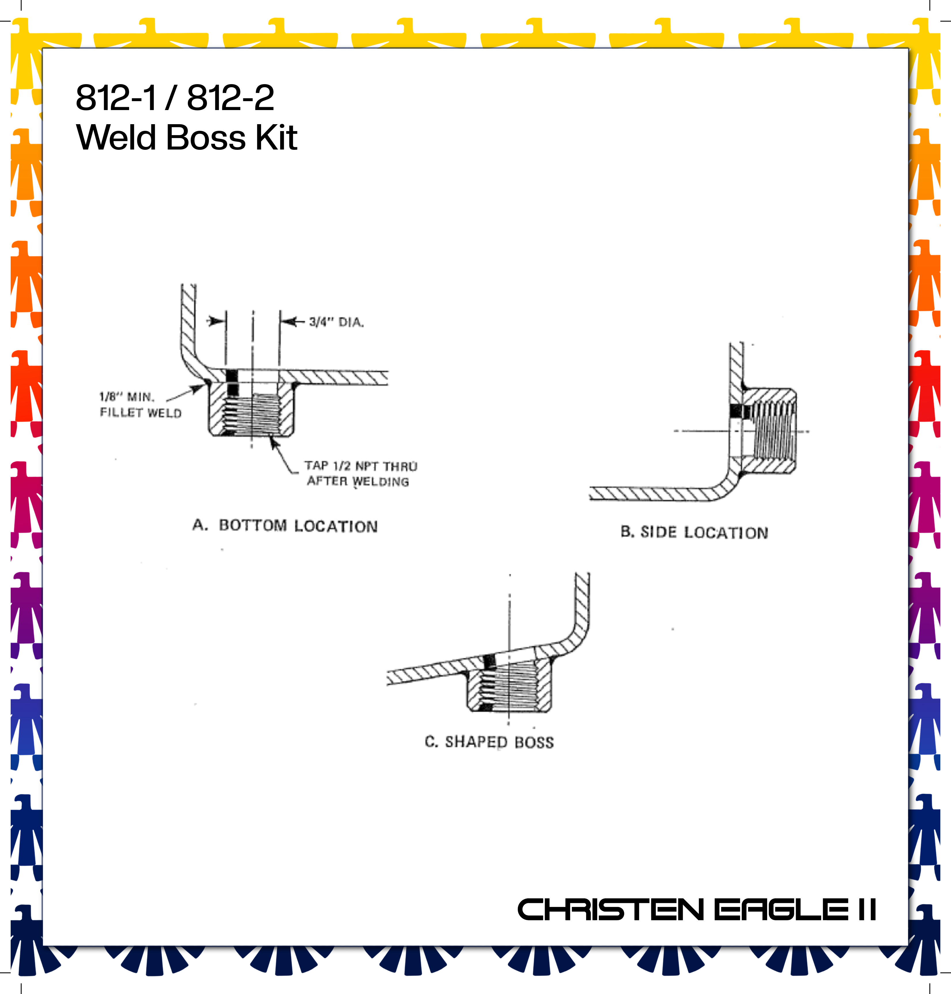 812-1 Weld Boss Kit