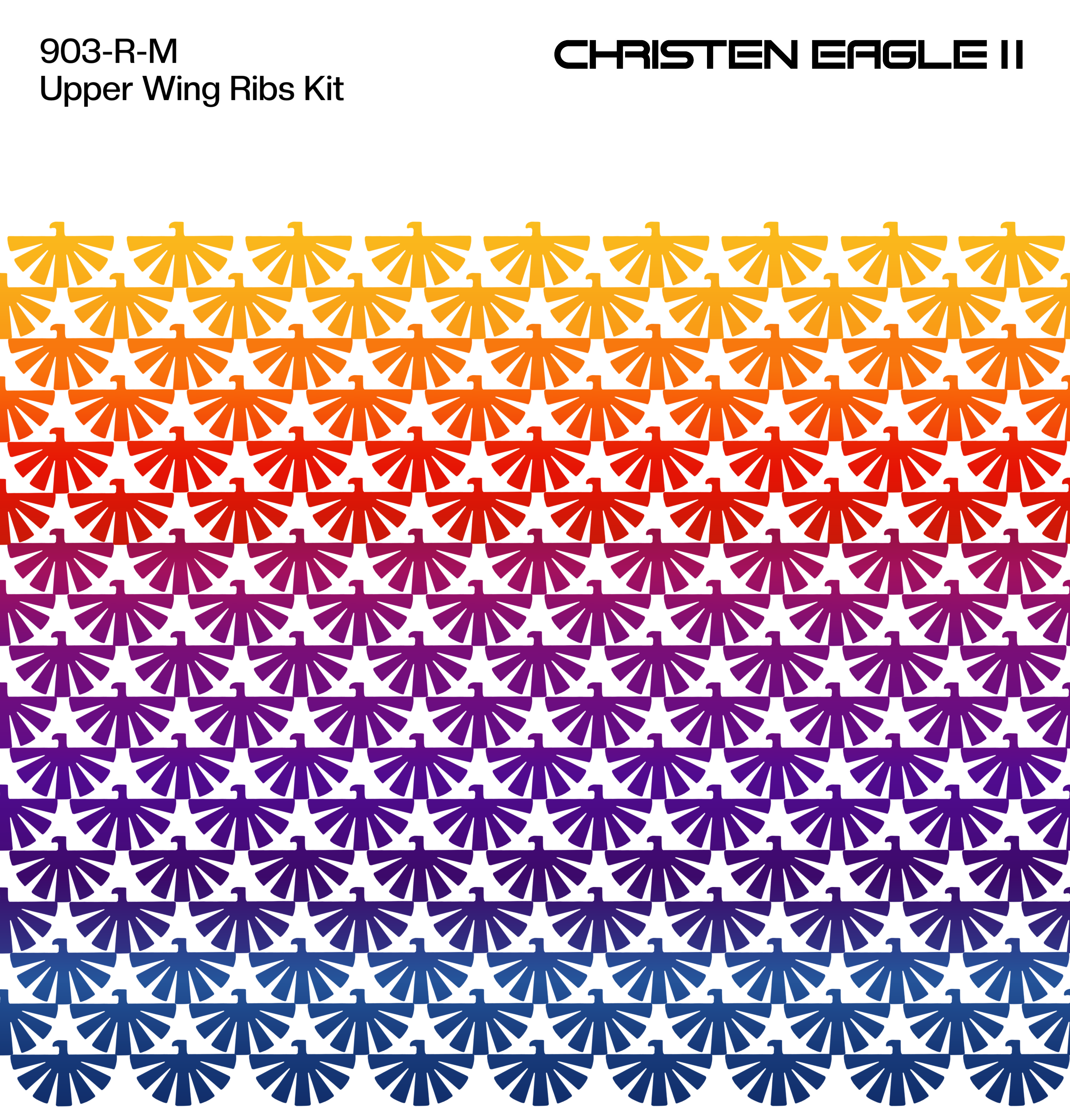 903-R-M: Manual, Upper Wing Ribs Kit