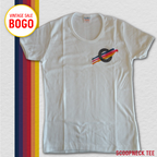 Vintage Ladies' Scoopneck Tee - Flight Team