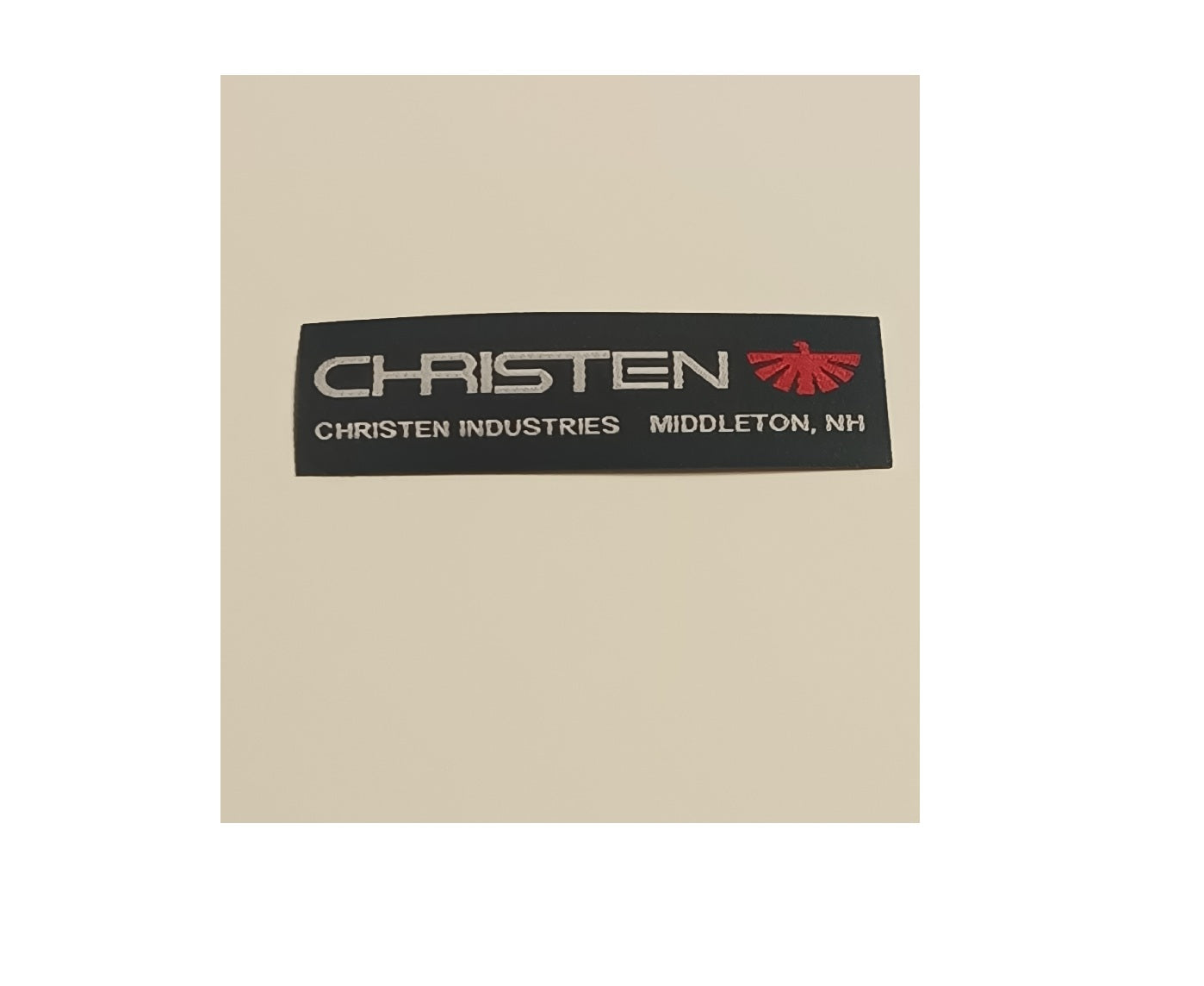 30058-002 Label, cloth signature